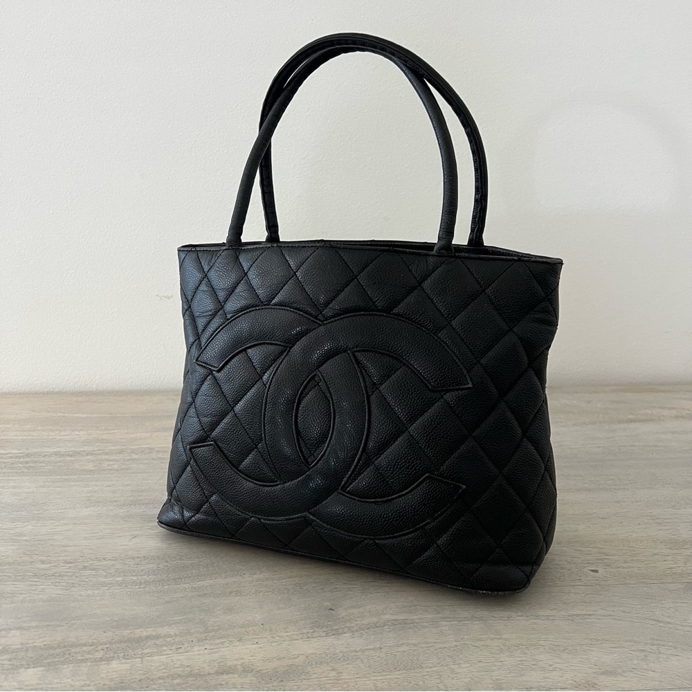 Vintage Black Chanel Handbag